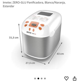 Panificadora Imetec Zero Glu Celíaco