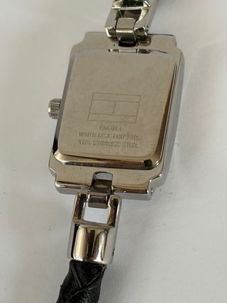 Reloj Tommy Hilfiger Pulsera Cuero Negra