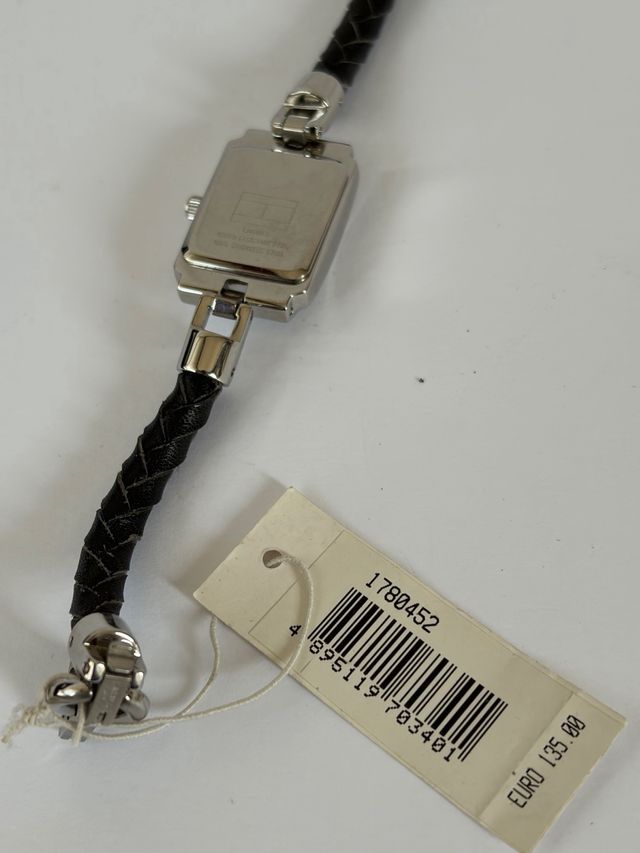 Reloj Tommy Hilfiger Pulsera Cuero Negra