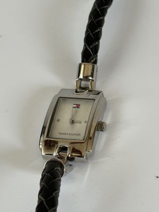 Reloj Tommy Hilfiger Pulsera Cuero Negra