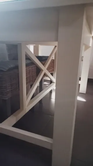 Madera de teka, solo una 1pieza  Mesa comedor made