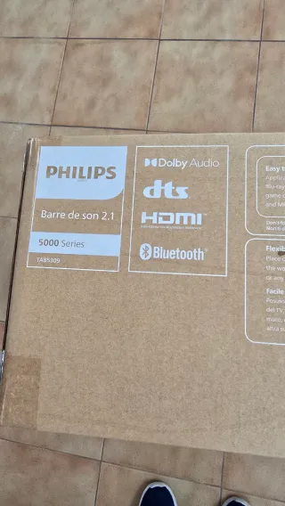 Barra de Sonido Philips Beige