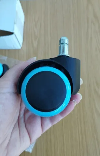 Ruote per Sedia Ufficio/Gaming (Confezione da 5)