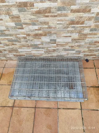 Jaula metálica para mascotas