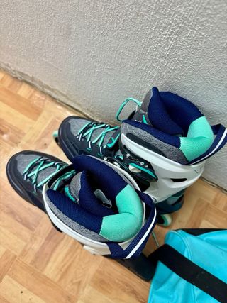 Patines en línea Oxelo Talla 42 Mujer + Protección