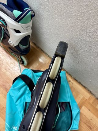 Patines en línea Oxelo Talla 42 Mujer + Protección