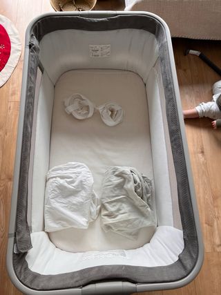 Cuna colecho con ruedas