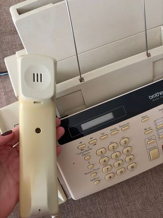 Fax Brother FAX-921 Blanco/Beige