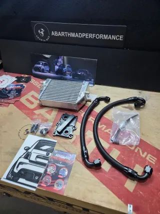 Abarth 500 Kit Radiador Aceite Lado Copi Plug Play