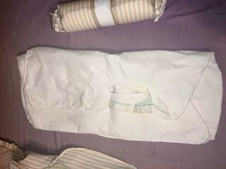 Saco Capazo Rayas Beige