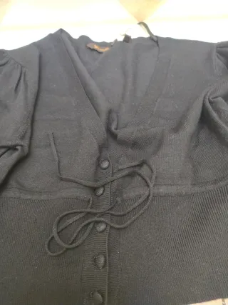 Jersey juvenil manga corta negro