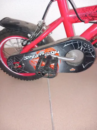 Bicicleta Spiderman