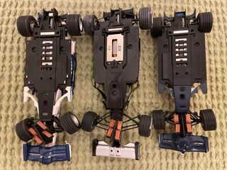 3 Coches Slot F1 Nuevos 1:32