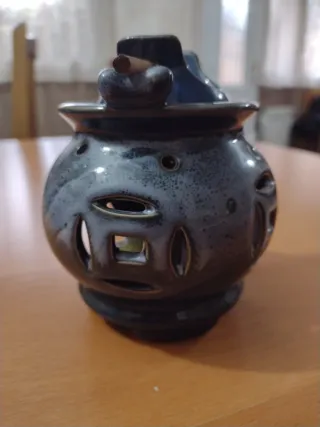 Lámpara Vela Aromaterapia Cerámica