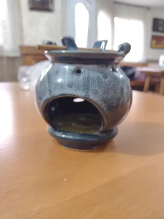 Lámpara Vela Aromaterapia Cerámica