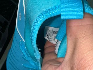 Zapatillas Fútbol Nike Niño Azul/Turquesa