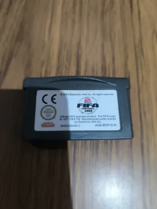 3 Juegos Game Boy Advance: FIFA, Mario, Spiderman