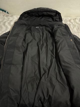 Abrigo negro Zara invierno