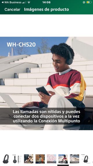 Auriculares Sony Bluetooth Inalámbricos Negros