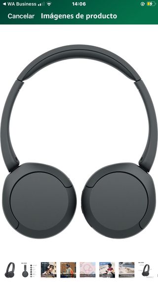 Auriculares Sony Bluetooth Inalámbricos Negros