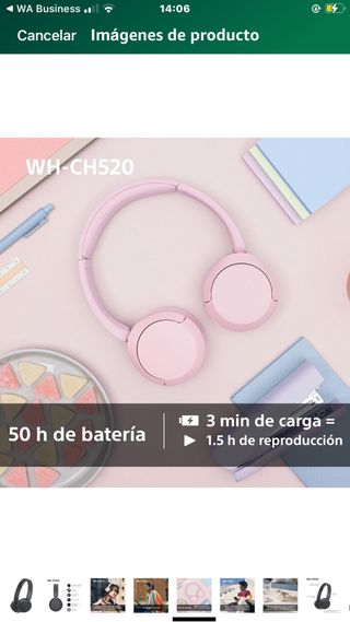 Auriculares Sony Bluetooth Inalámbricos Negros