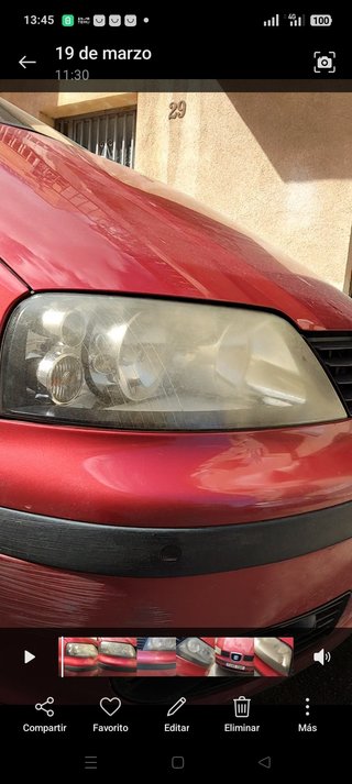 Restauración y pulido de faros de coche