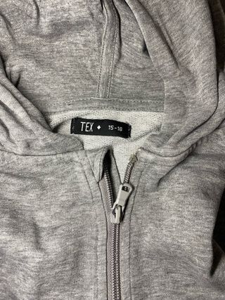 Sudadera zip TEX