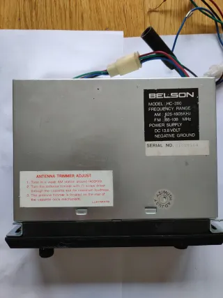 Radio Coche Belson HC-280 AM/FM