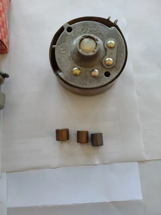 Bendix, porta escobillas de motor de arranque.