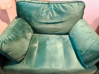 Sillón individual tipo ante  elegante y muy cómo