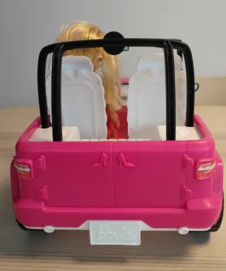 Coche rosa Barbie