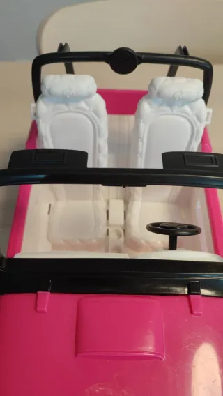 Coche rosa Barbie