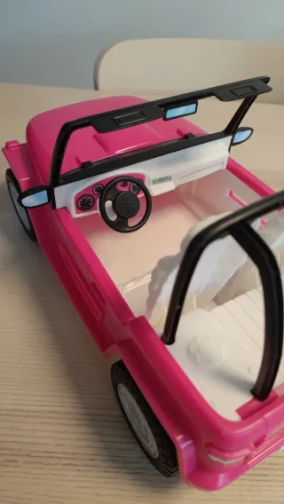Coche rosa Barbie