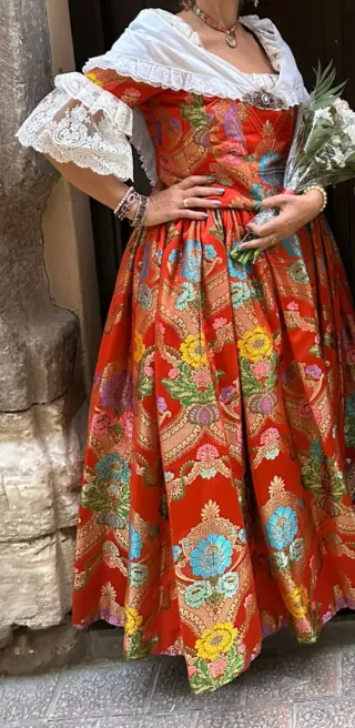 Traje Fallera/Baturra con Zapatos