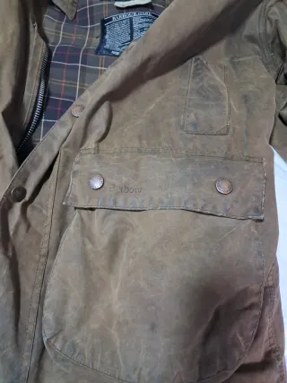 Chaqueta Barbour clásica cuadros