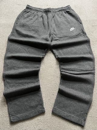 Pantalón Ancho de Chándal Nike Gris