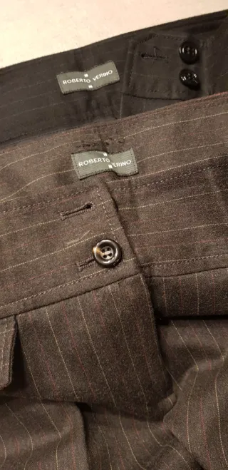 Pantalón de vestir Roberto Verino negro