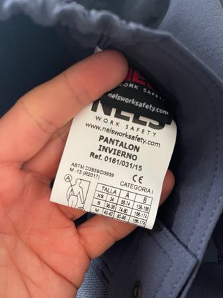 Pantalones trekking invierno multibolsillos TallaM