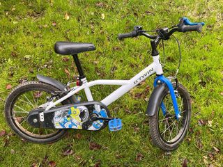 Bicicleta Infantil Btwin 500 16 Blanca