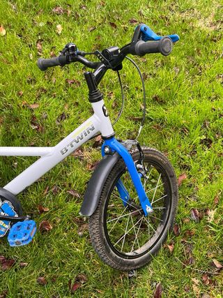 Bicicleta Infantil Btwin 500 16 Blanca