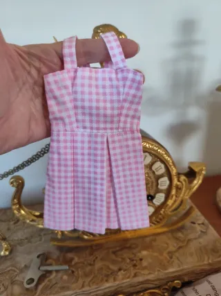 Vestido cuadros Vichy para Nancy Clásica y reedic.