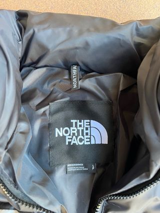 The North Face Chaqueta Negra y Gris