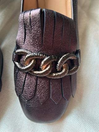 Zapatos de tacón IL BORGO dorados/morados