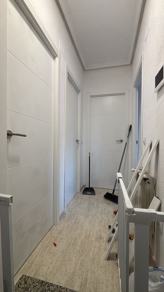 acuchillado y barnizado