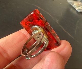 Conjunto Murano: Pendientes y Anillo + REGALO