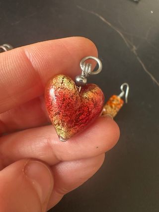 Conjunto Murano: Pendientes y Anillo + REGALO