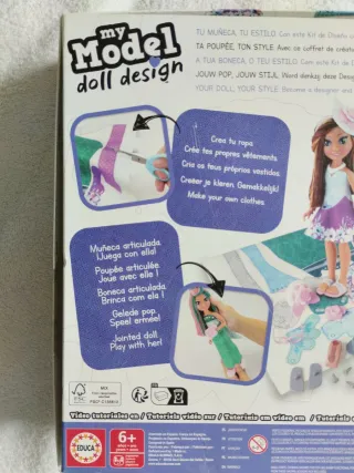 Juego Diseño Muñeca Educa Celebration