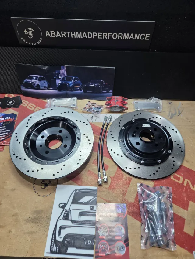 Abarth 500 Kit Discos Perforados Traseros 305mm