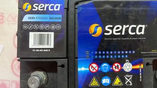 Batería Coche Serca 58Ah 470A
