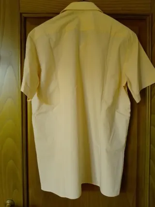 Camicia manica corta rosa